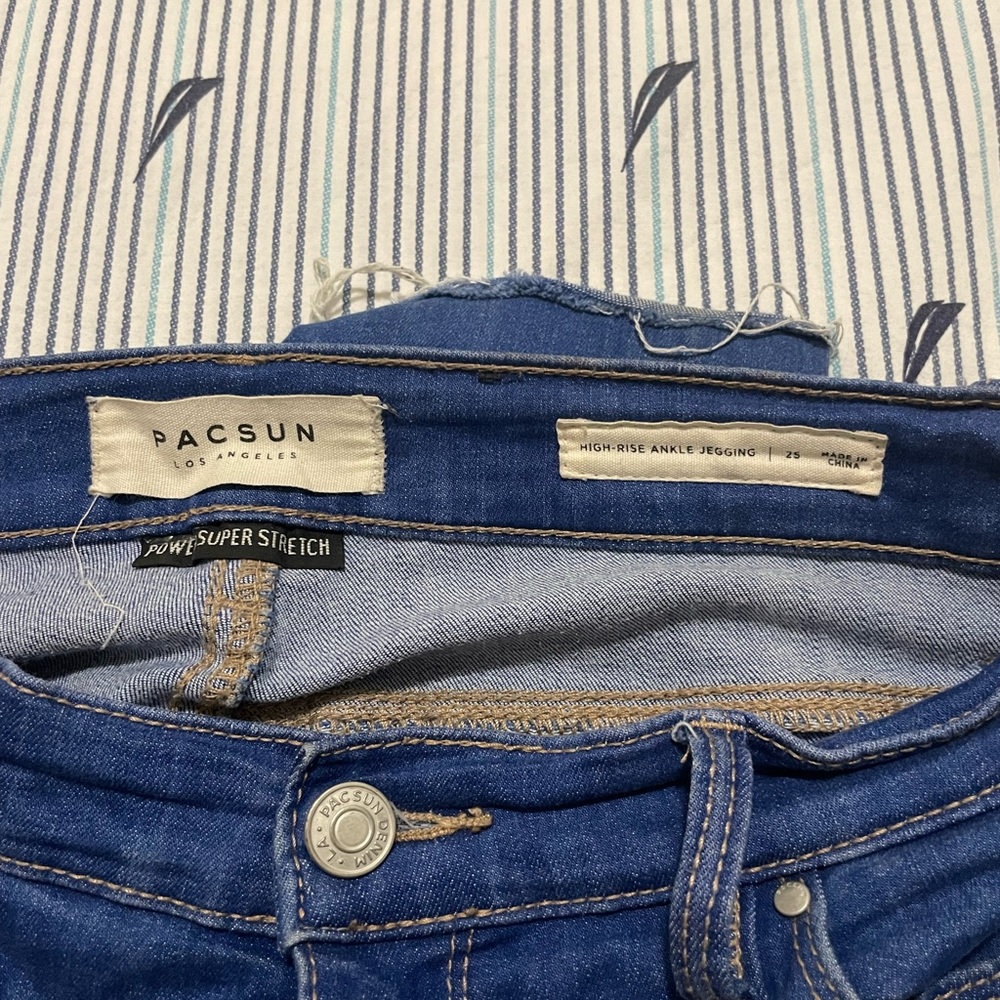 Pacsun blue jeggings